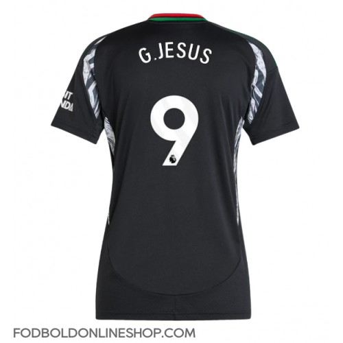 Arsenal Gabriel Jesus #9 Udebanetrøje Dame 2024-25 Kortærmet